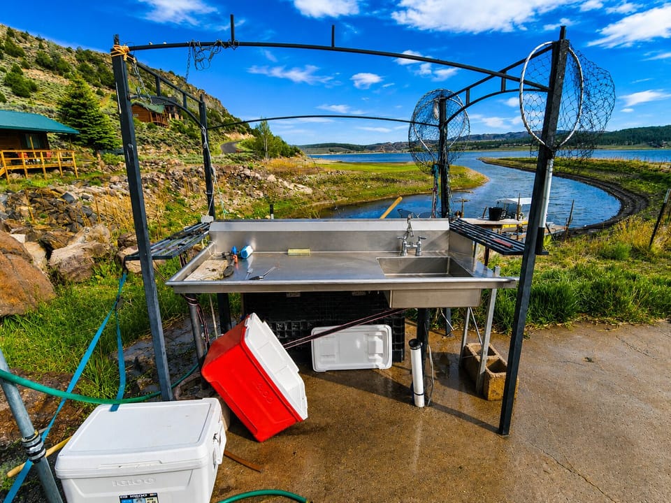 fish cleaning station