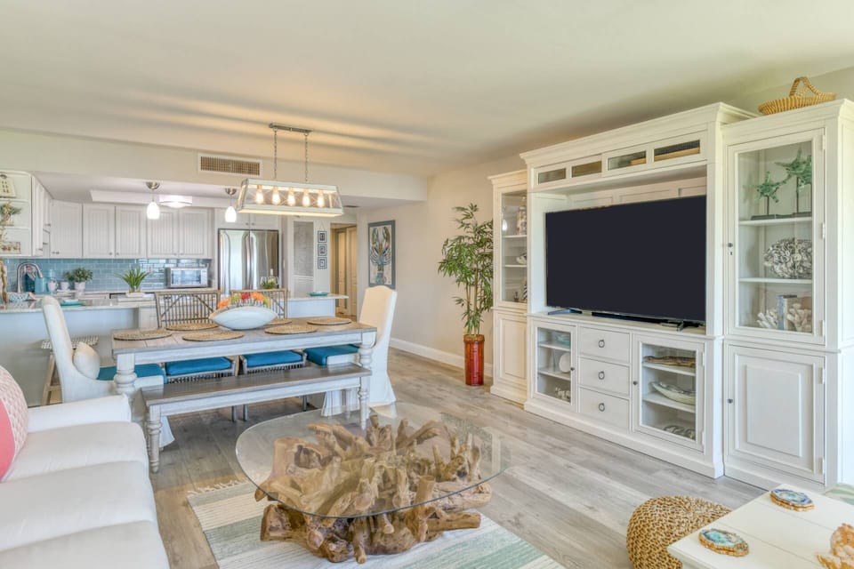 The open concept living space is designed for creating special moments together.