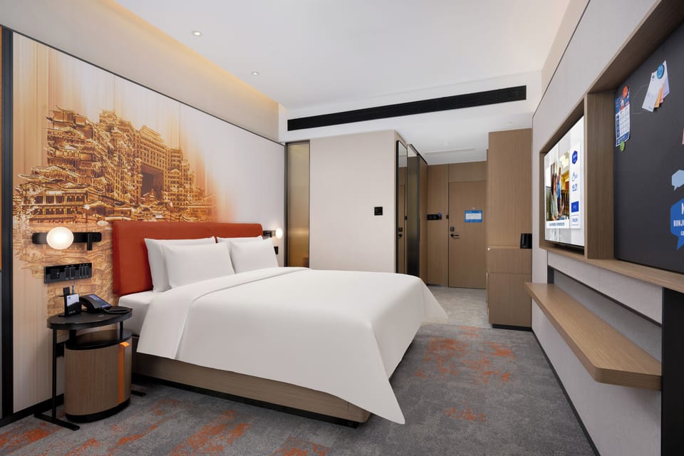 Superior Double Room, City View | Down comforters, memory foam beds, minibar (free items), desk