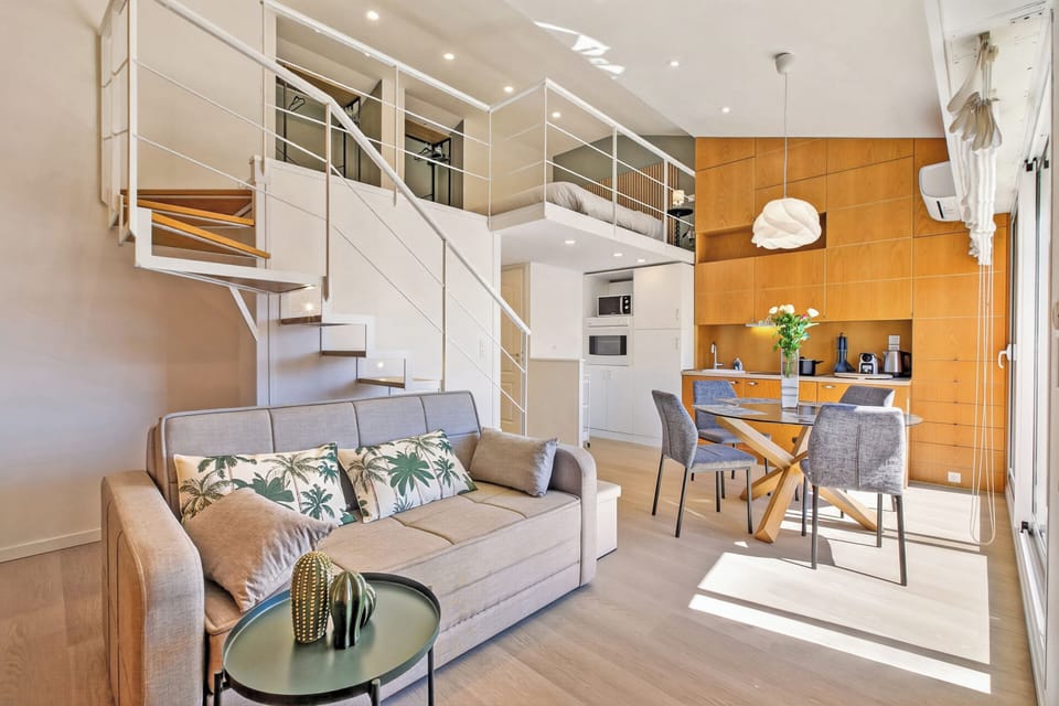 Living and dining room
