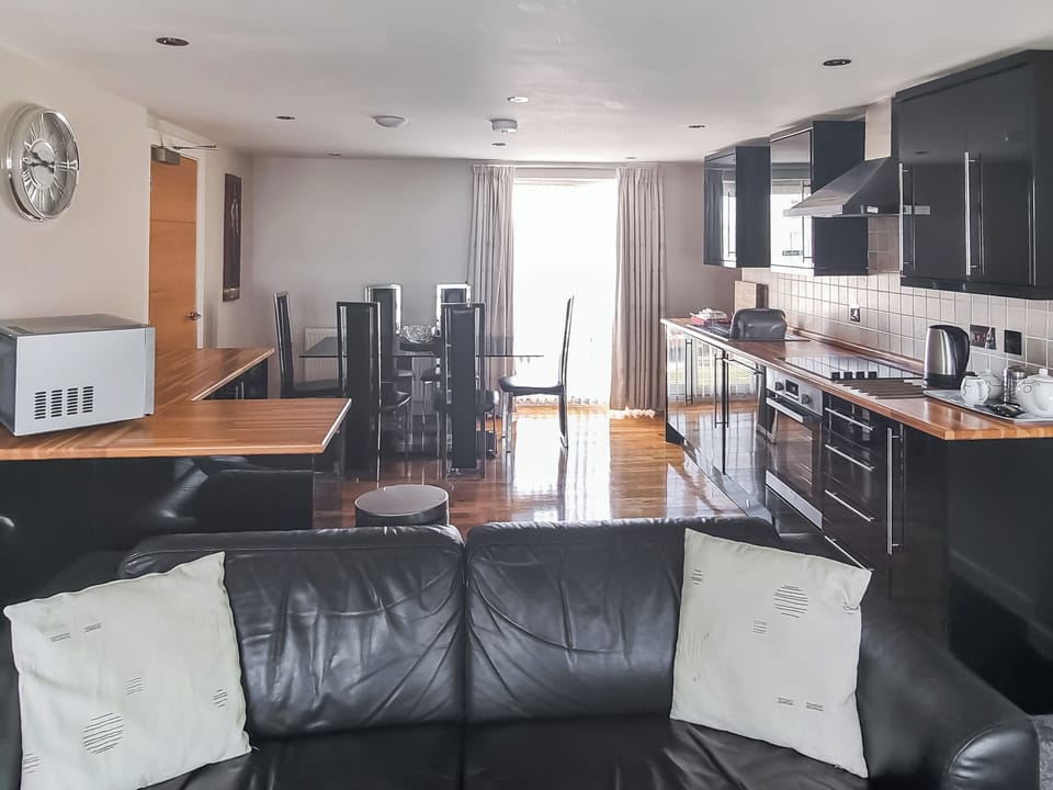 Open plan living space | QM12 Princess Suite - Queens Mansions, Bispham, near Blackpool