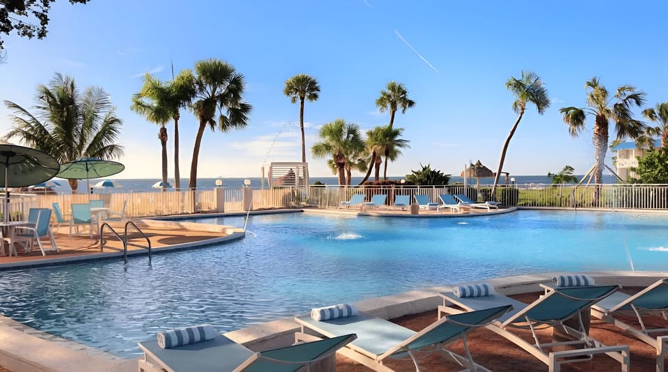 Dive into a sunlit pool with sweeping ocean views.