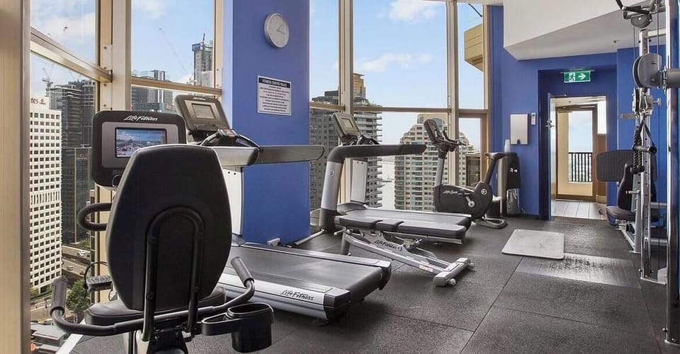 Gym on 23rd floor