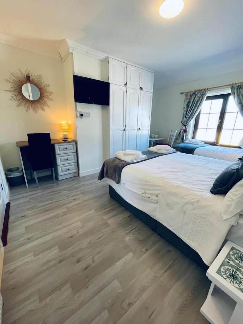Basic Triple Room, Partial Sea View | Desk, laptop workspace, WiFi (free)