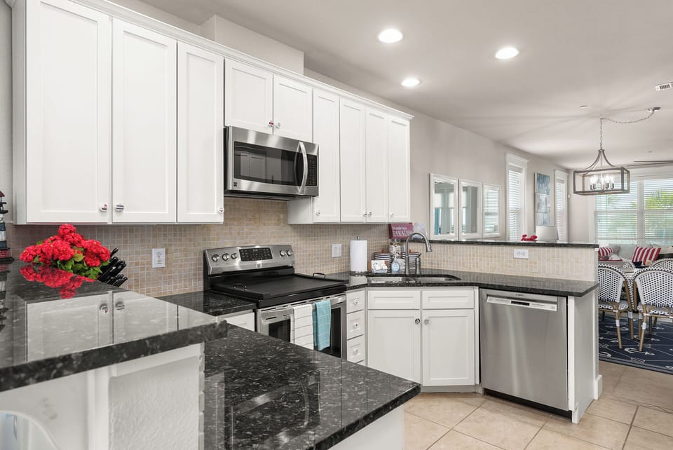 A lot of counter space