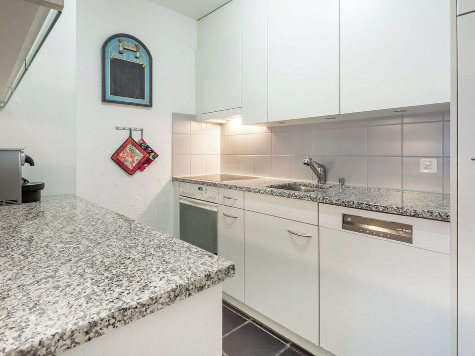 Kitchen, Kitchen Appliance, Countertop, Major Appliance, Flooring, Interior Design, Cabinetry, Floor, Kitchen Stove, Kitchen Sink