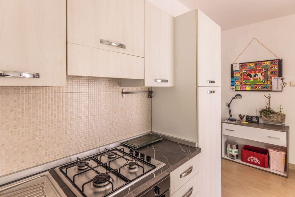 Apartment, City View | Private kitchen