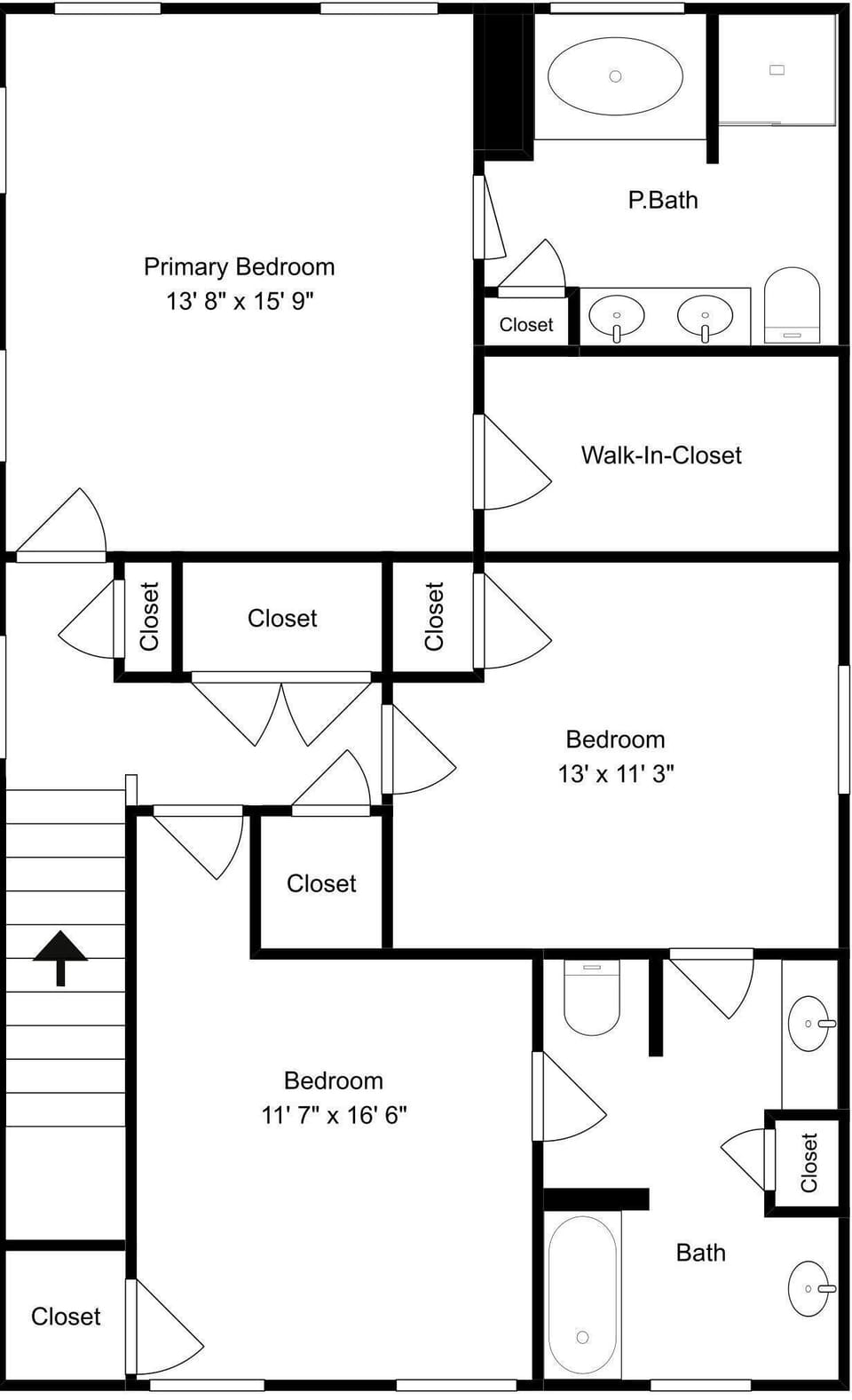 Floor Plan - Second Floor