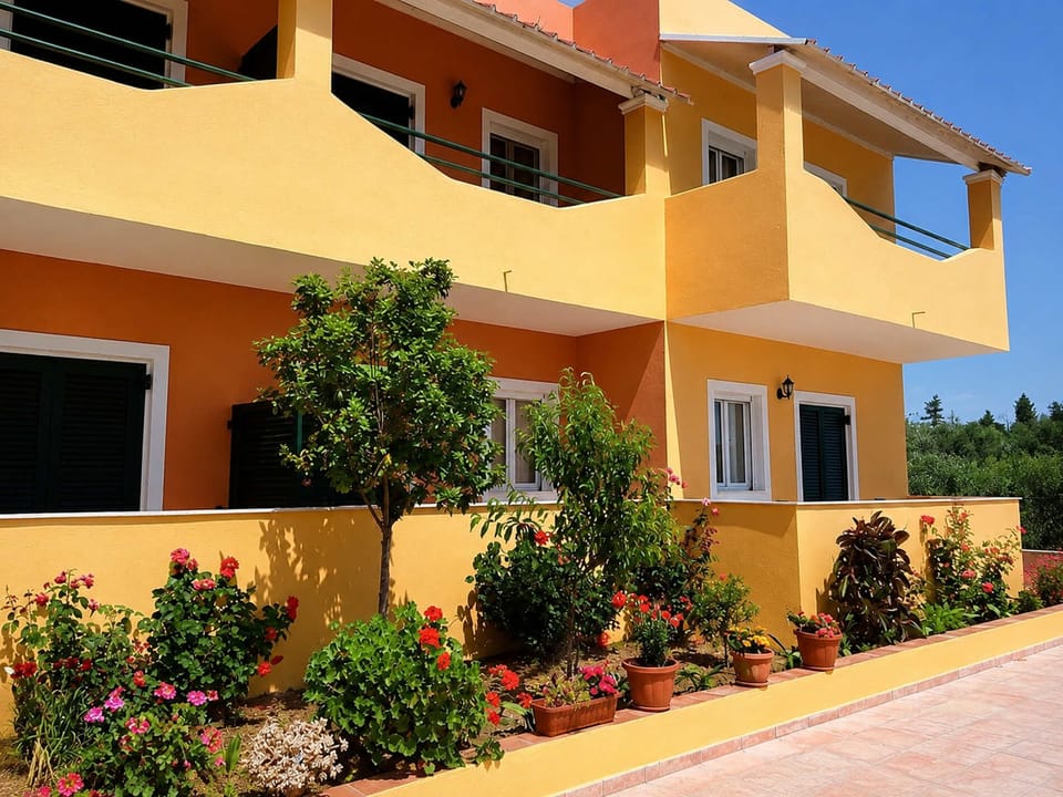 The accommodation is surrounded by gardens and colourful landscaping that contribute to the welcoming atmosphere throughout the complex.