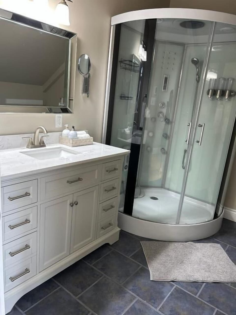 Superior Suite, Balcony, Ocean View | Bathroom