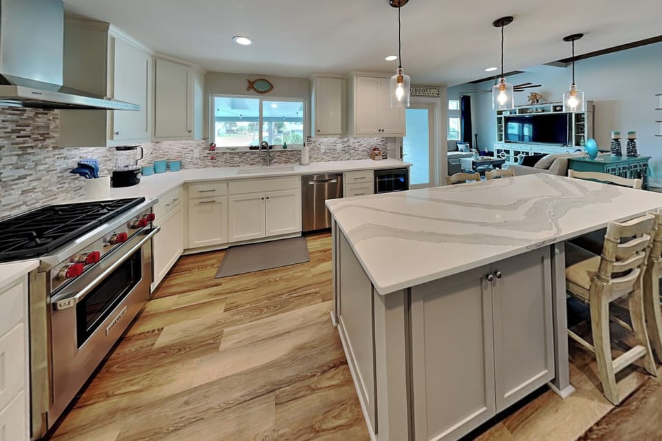 Kitchen - Stainless Steel Appliances - First Floor