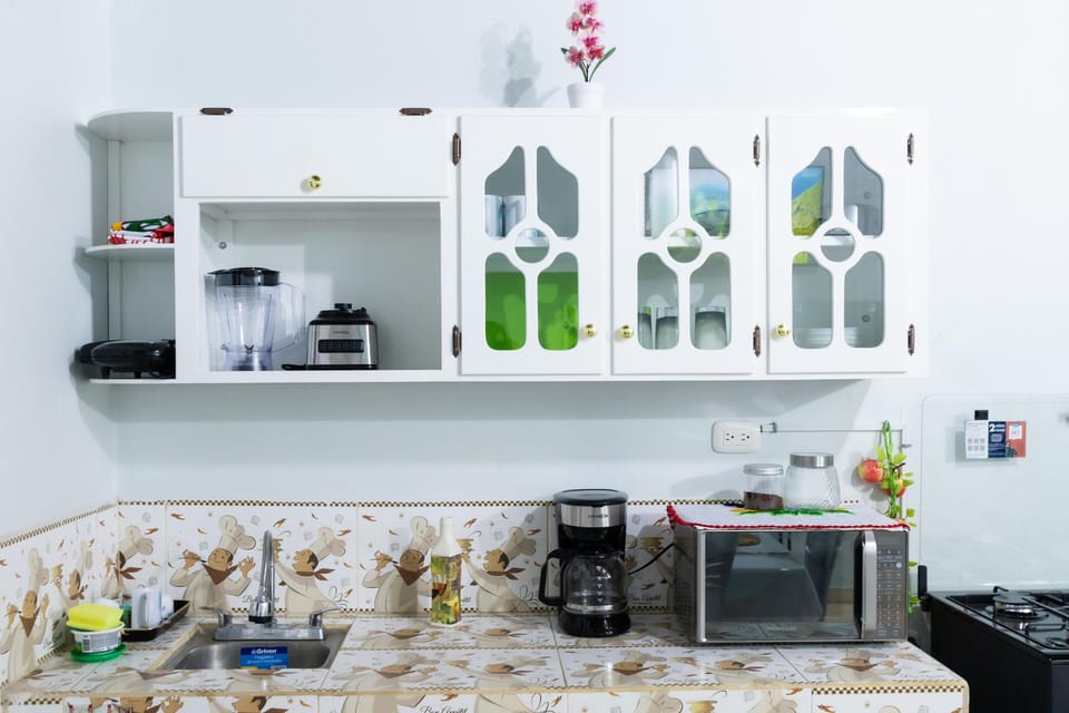 Apartment, Patio | Private kitchen | Mini-fridge, microwave, stovetop, cookware/dishes/utensils