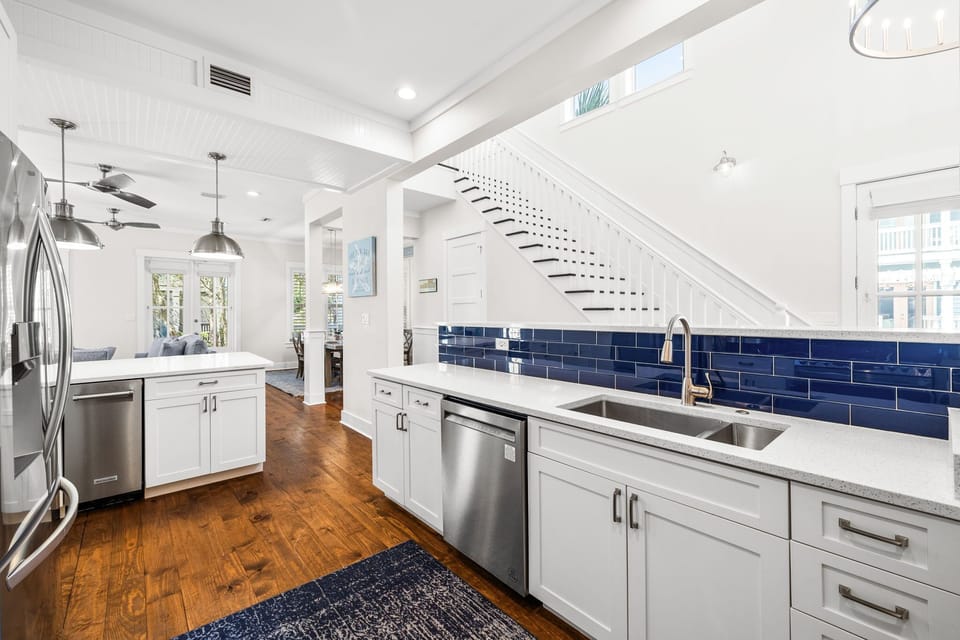 Enjoy Ample Counter Space - Perfect for Prepping Gourmet Meals!