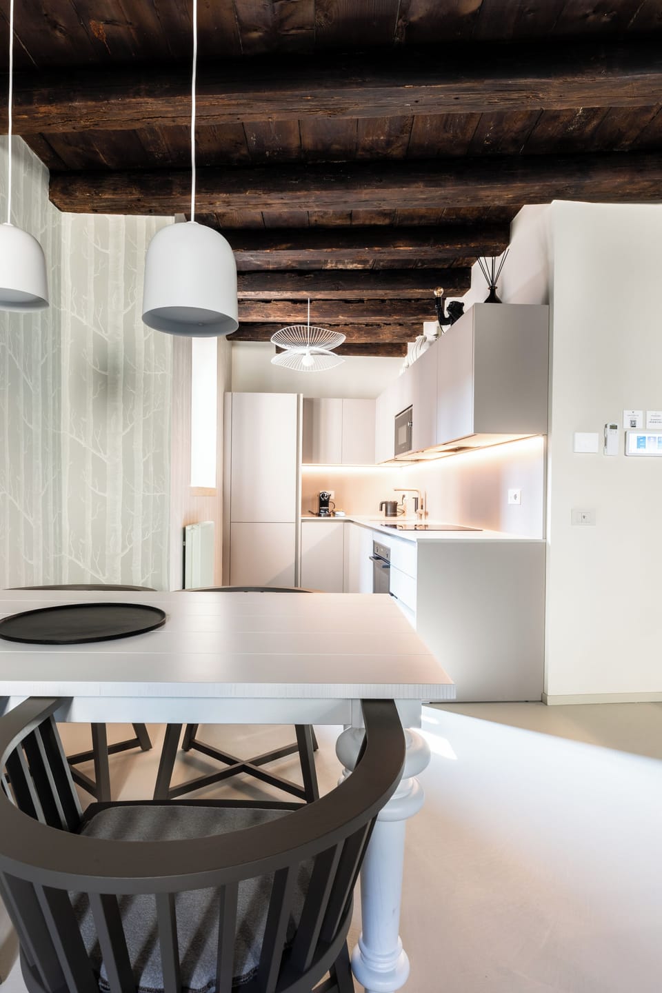 Deluxe Apartment,  A4 | Living area | Smart speakers