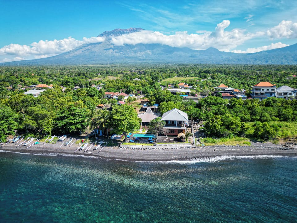 Deluxe Double Room, Balcony, Mountain View | Aerial view