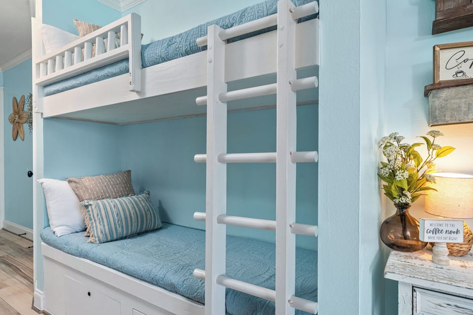 Twin Bunk Beds for Children up to 13. We suggest the Murphy Bed for adults