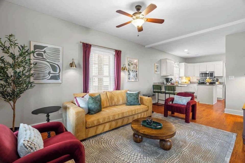 Just the right spot for movie nights or lazy afternoons.