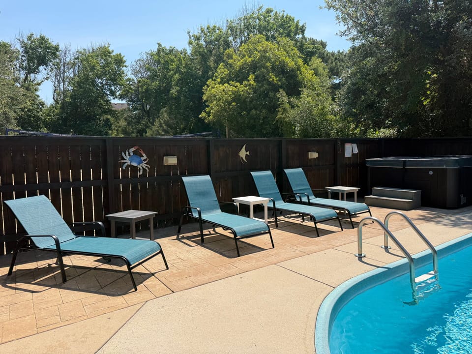 NH272: Dune Our Thing | Backyard - Private Pool, Hot Tub, Volleyball Court