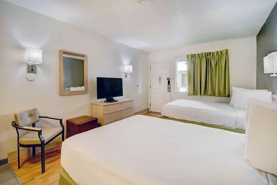 Bedroom. Interior and views may vary based on location and availability.