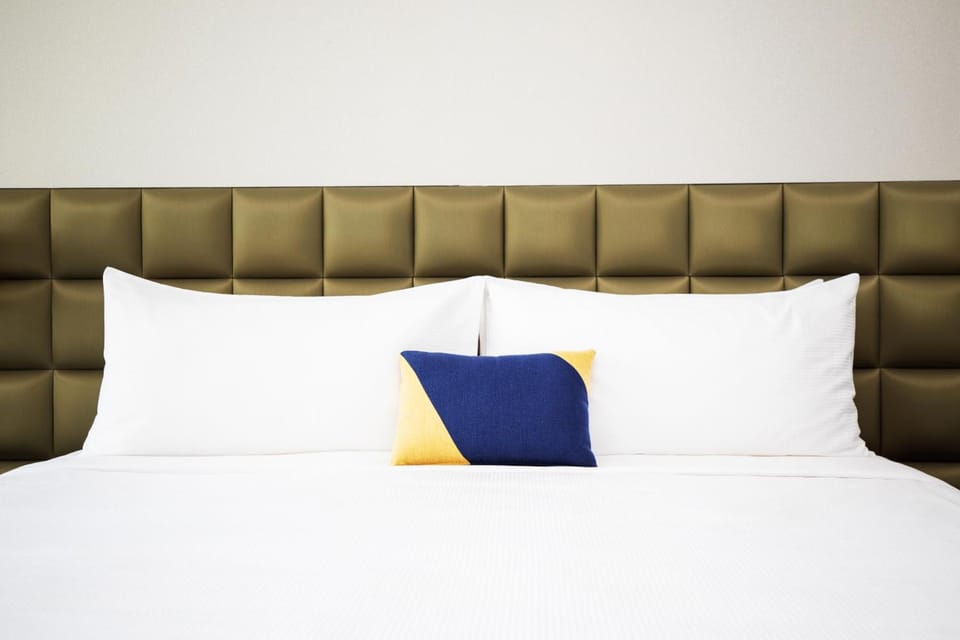 Bedroom. Interior and views may vary based on location and availability