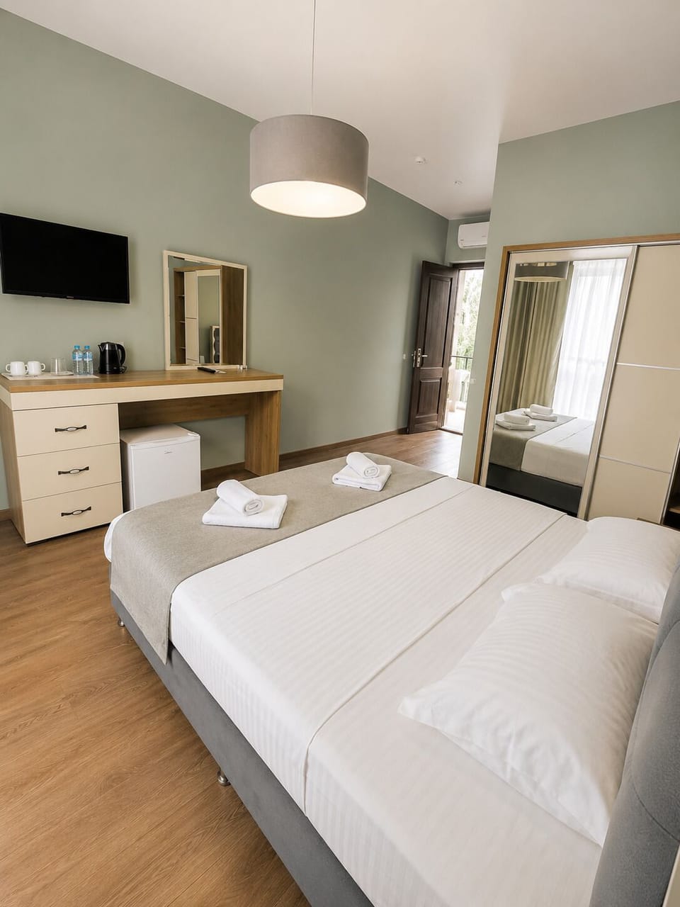Standard Double Room, Balcony | Minibar, in-room safe, blackout drapes, iron/ironing board (on request)