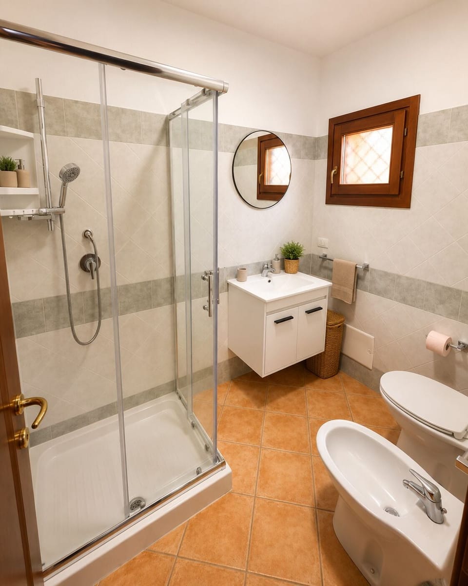 Comfort Apartment, 1 Double Bed with Sofa bed, Bay View | Bathroom
