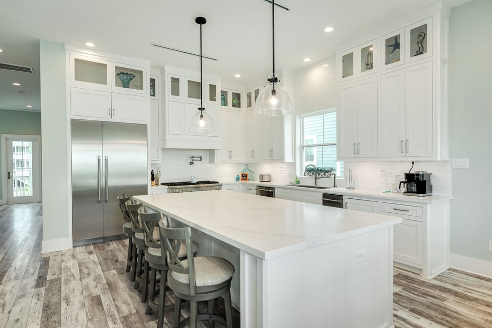 Breakfast bar seating for 4