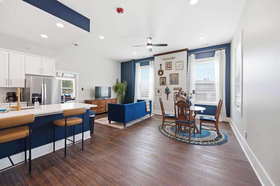 Condo, Multiple Beds, Kitchen (The Bavarian Inn Suites) | Living area