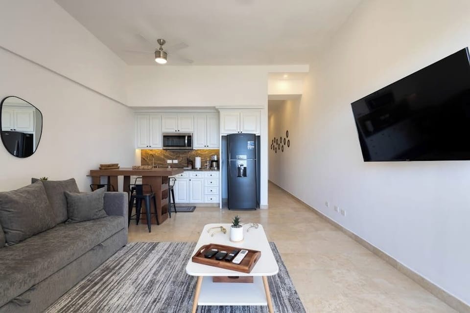 Apartment, 1 King Bed with Sofa bed, Ocean View (Misiones del Cabo #7309) | Living area