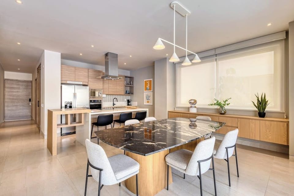 Condo, Multiple Beds, Pool View (Sea Breeze Getaway at Vista Velas) | Dining
