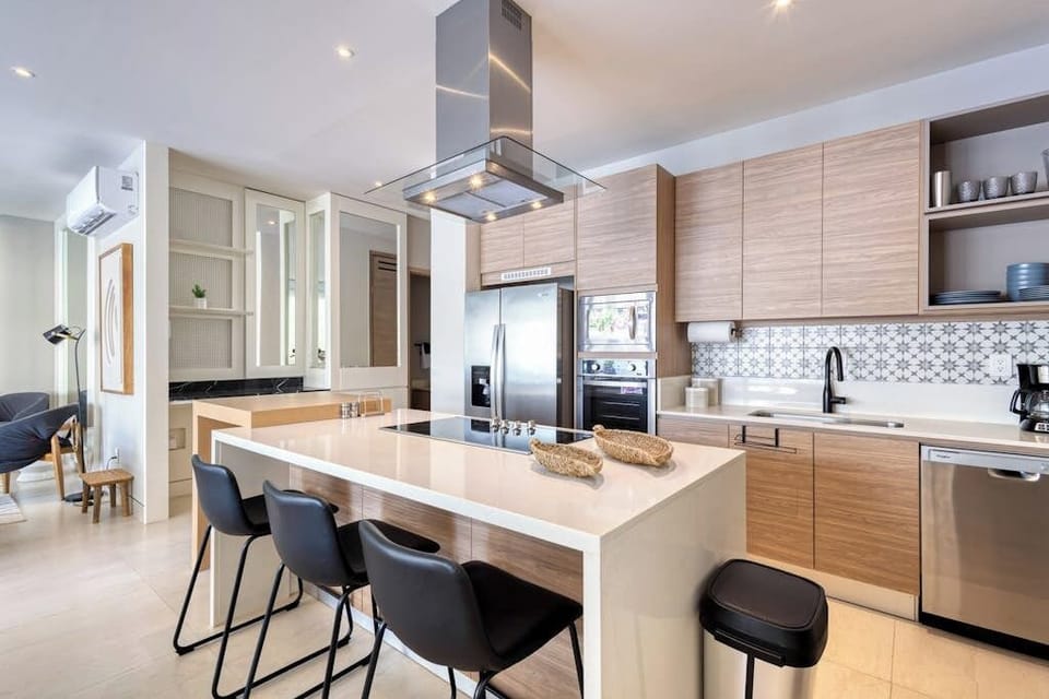 Condo, Multiple Beds, Pool View (Sea Breeze Getaway at Vista Velas) | Private kitchen