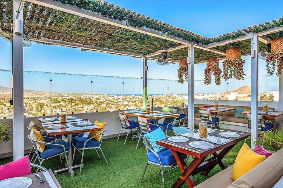 Studio, 2 Twin Beds, Pets Allowed (Sophie 203b at Morgan Residences) | Outdoor dining