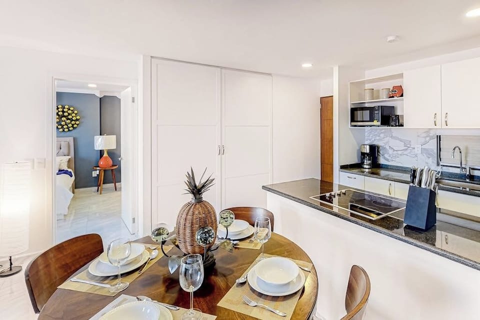 Apartment, Multiple Beds, Balcony (Taylor 203 at Morgan Residences) | Private kitchen