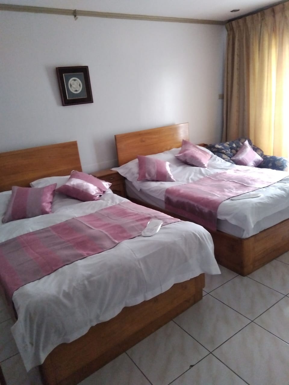 Family Double or Twin Room | Down comforters, WiFi (free), bed sheets