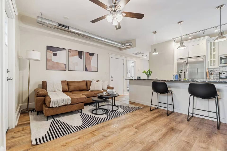 Relax, dine, and unwind in this bright open-concept retreat, where cozy living spaces, modern amenities, and thoughtful design come together to make you feel right at home.