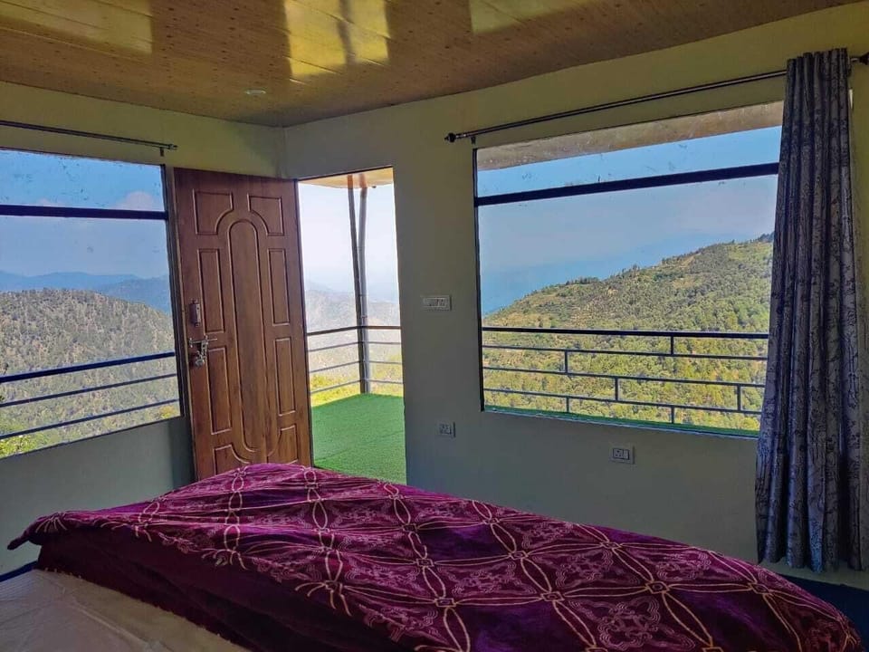 Double Room, Balcony, Mountain View