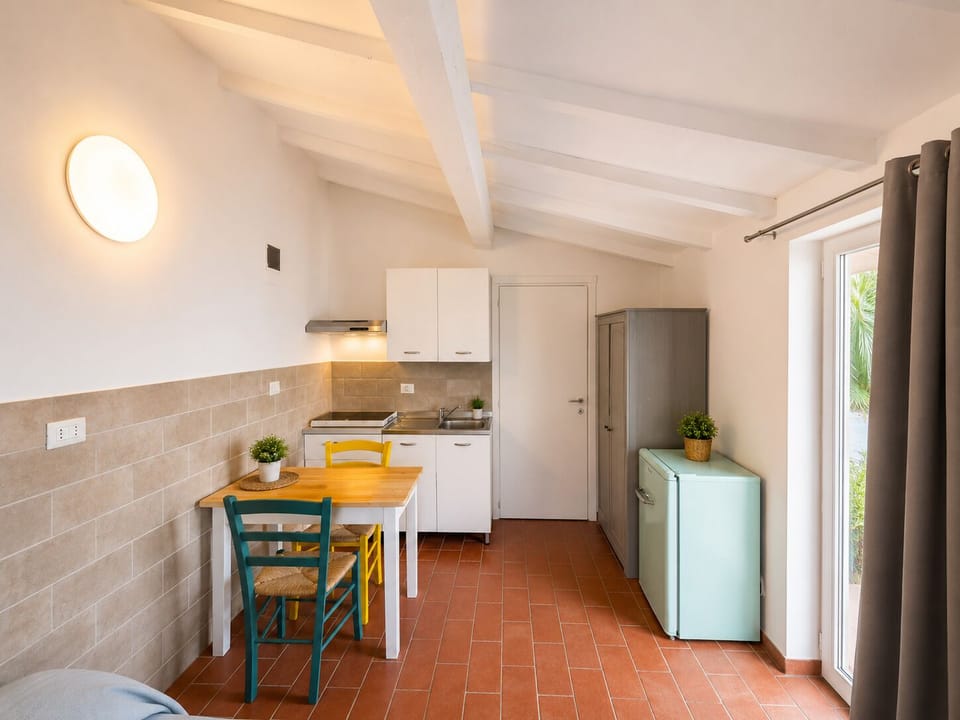 Comfort Studio, Sea View | Private kitchen | Fridge, espresso maker