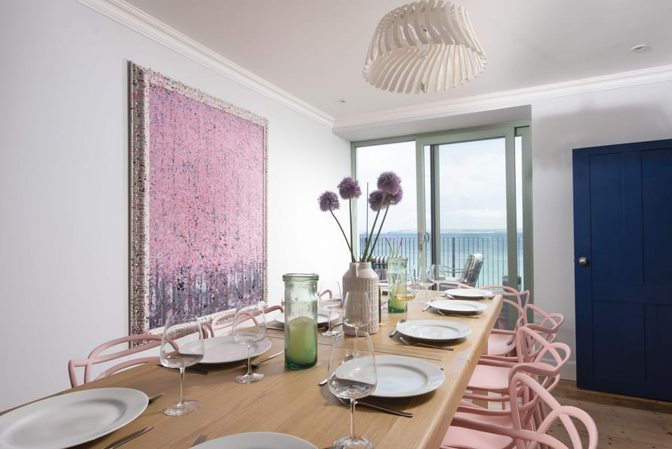 Large dining table with seating for 10 people - Mermaids 3