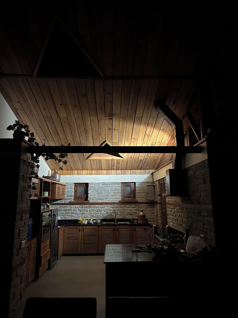 Deluxe Villa, Balcony, Garden View | Private kitchen