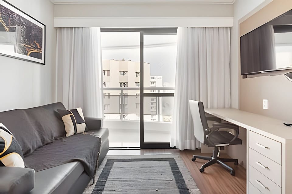 Basic Apartment | Living area | 50-inch LED TV with cable channels, Netflix, streaming services