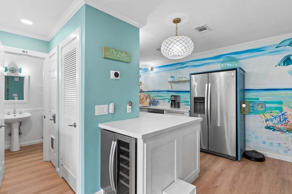 Fully Equipped Kitchen ~ Open to Dining & Living Room