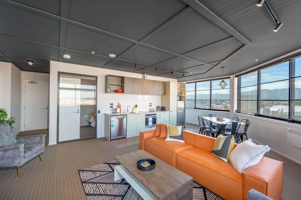 Open concept living area
