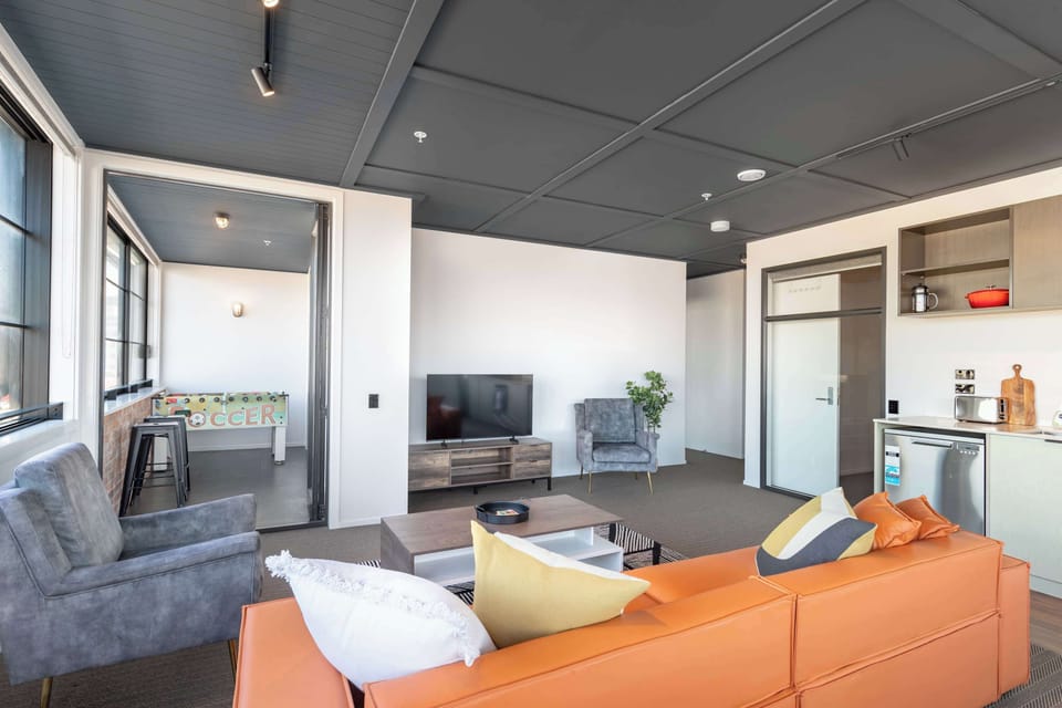 Open concept living area