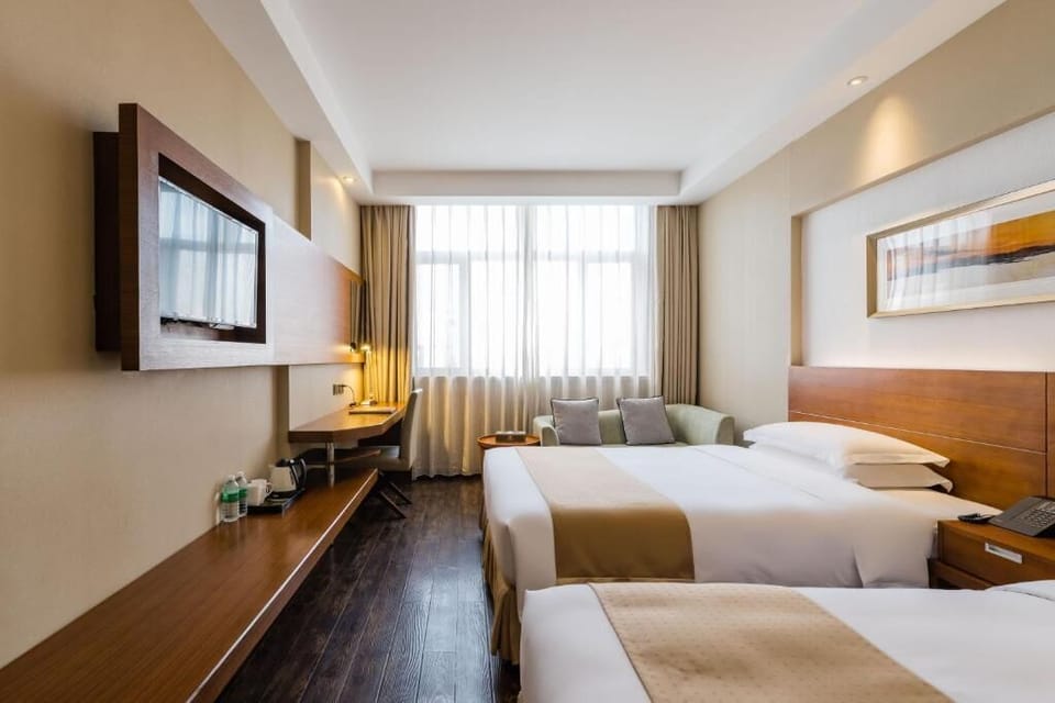 Family Room | Blackout drapes, iron/ironing board (on request), WiFi (free)