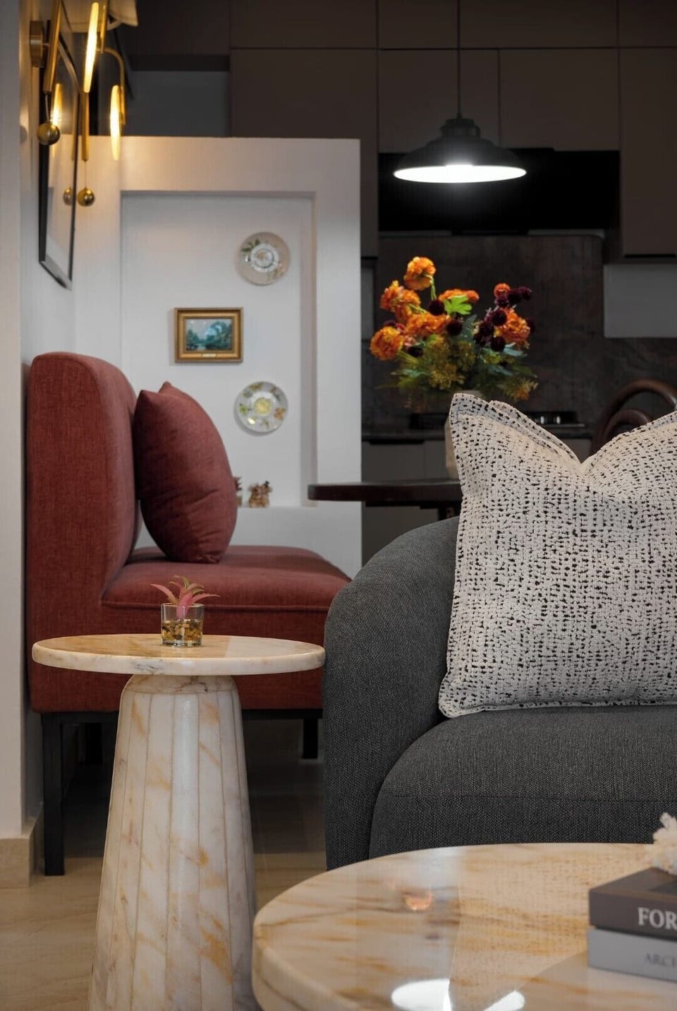 Family Apartment, Balcony, City View | Living area