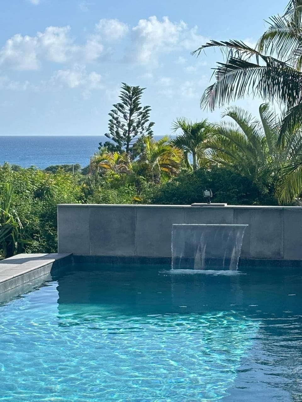 Sea view and pool