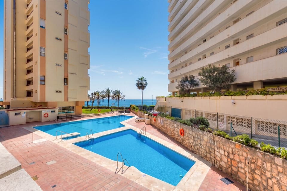 Enjoy the frontline community pool located just across the street, featuring stunning Mediterranean sea views (open seasonally from June to August).