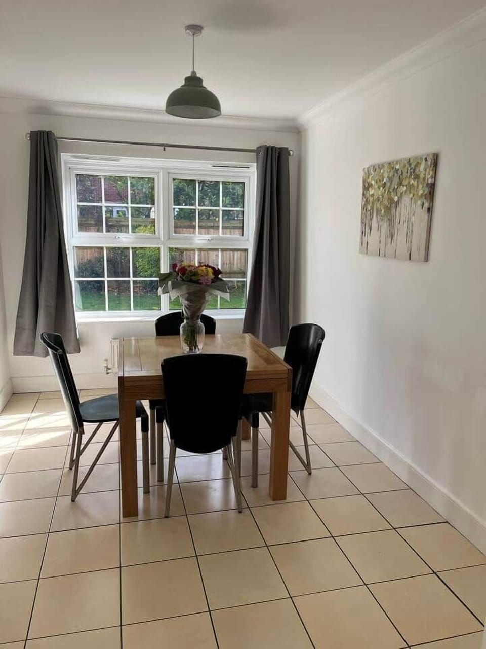 Dining table area