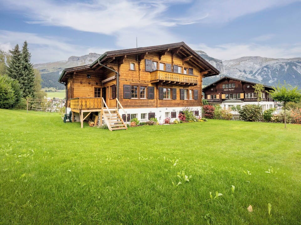 House, Cottage, Rural Area, Home, Land Lot, Farmhouse, Estate, Lawn, Mountain Range, Garden