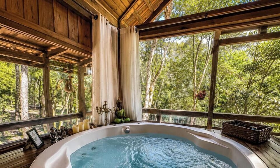 Private spa tub